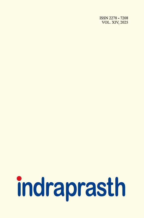 					View Vol. 14 (2025): Indraprastha Journal VOL. XIV
				